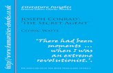 Joseph Conrad’: ‘The Secret Agent’ - · PDF fileJoseph Conrad: ‘The Secret Agent’ Cedric Watts Bibliographical Entry: Watts, Cedric. Joseph Conrad: ‘The Secret Agent’.