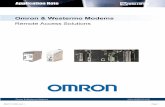 Omron & Westermo Modems - Beijer Electronicsftc.beijer.se/files/C125728B003AF839... ·  Omron & Westermo Modems  Application Note There are many PLC applications that require …