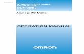 Analog I/O Operation Manual - Omrondownloads.omron.eu/IAB/Products/Automation Systems/PLCs/Modula… · v Notice: OMRON products are manufactured for use according to proper procedures