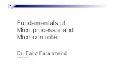 Fundamentals of Chapter 1 Microprocessor and · PDF fileA little History n What is a computer? ¨ [Merriam-Webster Dictionary] one that computes; specifically : programmable electronic