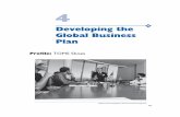 Developing the Global Business Plan - SAGE  · PDF fileDeveloping the Global Business Plan ... Mycoskie noticed the alpargatas, a simply made, ... marketing to stay competitive,