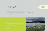 Upper Ringarooma Irrigation Scheme Overview of ... · PDF fileThe new Upper Ringarooma Irrigation Scheme ... potential new opportunities and some of the risks associated with agricultural