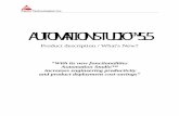 AUTOMATION STUDIO™ 5automationstudio.com/pro/whatsnew/product_description55.pdf · Automation Studio™ is well known for its drawing, documentation and simulation capacities, as