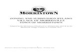 2002 Bylaws - Web viewZONING AND SUBDIVISION BYLAWS. VILLAGE OF MORRISVILLE. TOWN OF MORRISTOWN. Adopted by the Morristown Selectboard on 28 September 2015 & by the Morrisville Village