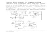 Project 7: Sensor Amplifier and Geophone damping CH6 P7.pdf · Project 7: Sensor Amplifier and Geophone damping This project is similar to the geophone amplifier except that its bandwidth