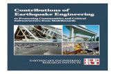 Contributions of Earthquake Engineering - · PDF fileThe contributions of earthquake engineering are ... seismic hazard analysis ... and Web-based GIS developed for earthquake reconnaissance