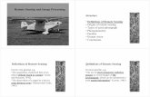 Remote Sensing and Image Processing -  · PDF fileRemote Sensing and Image Processing Aerial Photography and Photogrammetry Structure ... This provides perception of