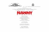 THE NANNY DIARIES - The Weinstein  · PDF filethe nanny diaries the cast ... guitar player pete heitmann murnel heather alicia simms ... rodrigo de la parra john budion