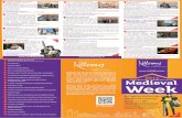 PDF of Medieval Week Brochure (2.3mb) - Visit · PDF fileMedieval Week events will take place within the city walls of Kilkenny and throughout medieval parts of the county, starting