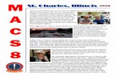 M St. Charles, Illinois 2016 - · PDF fileas they welcomed us to St. Charles, Illinois. The weather was overcast most of our time there, ... Most people were leaving Sunday morning
