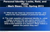Personal Identity; Locke, Reid, and Hume - Mark Steen; 112 ...phil112.wikispaces.com/file/view/Locke,+Reid,+and+Hume+on+Person… · Personal Identity; Locke, Reid, and Hume - Mark