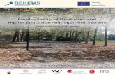 Employability of Graduates and Higher Education Management ... · PDF fileEmployability of Graduates and Higher Education Management Systems (Final report of DEHEMS project) Edited