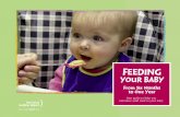 BSRC feeding baby EN rev2013 - Best Start · PDF fileBaby’s first food 1 Six months 2 Six to nine months 5 Nine months to one year 7 Help your baby be a healthy eater 8 Making homemade