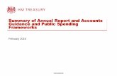 Summary of Annual Report and Accounts Guidance and · PDF fileSummary of Annual Report and Accounts Guidance and Public Spending ... Restructured Annual Report and Accounts from 2015-16