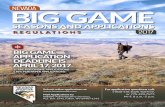 Nevada BIG GAME -  · PDF fileBIG GAME Nevada 2O17 SEASONS AND APPLICATIONS REGULATIONS Submit online applications at: For application questions call:   Mail