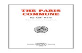 THE PARIS  · PDF fileTHE PARIS COMMUNE By Karl Marx With an Introduction by Frederick Engels Published by Socialist Labor Party of America   2005