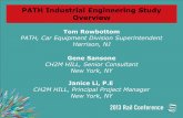 PATH Industrial Engineering Study Overview - apta. · PDF filePATH Industrial Engineering Study Overview ... Rolling Stock Maintenance Options – System Replacement Schedule ... SRS