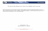FII Security Reference Service (SRS) User Guide · PDF fileAccessing SRS ... FII Security Reference Service (SRS) User Guide Getting Started - 4 - ... Any information about system