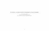 UNITS AND CONVERSION FACTORS - California Institute …culick/Roschke.pdf · 1 UNITS AND CONVERSION FACTORS Table of Contents Section Page References 3 I. Decimal Multiples and Submultiples