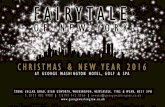 George Washington Hotel Christmas Brochure 2016 (pdf) · PDF fileFOR OUR FAIRYTALE OF NEW YORK THEMED CHRISTMAS CELEBRATIONS IN 2016. 01  . CALENDAR OF EVENTS