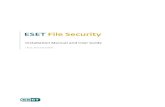 ESET File Security - Antivirus and Internet Security Solutionsdownload.eset.com/manuals/eset_file_security.pdf · 3 1. Introduction Dear user, you have acquired ESET File Security