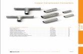 Copper Compression Connectors - Richards · PDF fileRichards Manufacturing, Inc. | 517 Lyons Avenue, Irvington, NJ 07111 | 973.371.1771 | RMC0815 49 COPPER COMPRESSION Copper Compression