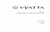 Release 1.0 Vyatta OFR Configuration · PDF fileVyatta OFR Configuration Guide Rel 1.0 v. 01 Vyatta xiv Intended Audience This guide is intended for experienced system and network