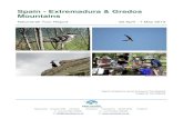 Spain - Extremadura & Gredos Mountains · PDF fileSpain - Extremadura & Gredos Mountains Naturetrek Tour Report 30 April - 7 May 2013 Naturetrek Cheriton Mill Cheriton Alresford Hampshire