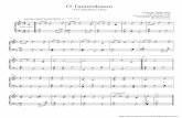 O Tannenbaum - Piano.aboutmusic was first officially printed in the 1799 publications Melodien zum Mildheimischen Liederbuch ... As for the Modern German carol, ... O Tannenbaum -