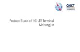 Protocol Stack o f 4G-LTE Terminal Mahongjun - itu. · PDF fileCourse Objectives: Know Protocol Stack of LTE-Uu Radio Interface Know the main Physical/RRC/NAS Layer procedure Know