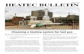 March 2010 HEATEC BULLETIN gas heater.pdf · HEATEC BULLETIN Product news from Heatec Inc., ... This power generation facility heats natural gas with a combination Heatec thermal
