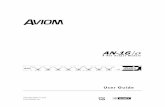 AN-16/o v.4 User Guide - Aviom · PDF fileThis User Guide is designed to familiarize you with your new product and to have your Pro16® products up and running as quickly as possible.