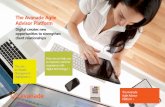 The Avanade Agile Advisor Platform/media/asset/ebook/avanade-advisor... · The Avanade Agile Advisor Platform ... it faster and simpler for advisors and their clients to analyze real-time