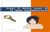 Start IT Entry Level 3 -    Web viewIT User Fundamentals – 2 credits. Word Processing – 2 credits. Email – 1 credit. Internet – 1 credit