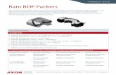 product data ram Bop packers - AXON Pressure Productsaxonep.com/sites/default/files/pdf/bop_ram_packers... · product data ram Bop packers ... api 16a Stripping 50,000 ft of drill