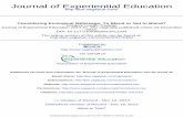 Journal of Experiential Education //jee.  Journal of Experiential Education   The online version of this