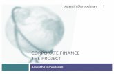CORPORATE FINANCE THE PROJECT - NYUadamodar/pdfiles/cfovhds/cfproj.pdf · CORPORATE FINANCE THE PROJECT ... Tata Motors, Vale, Deutsche Bank and Bookscape ... CFProj.ppt Author: Damodaran