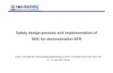 YLiu Safety design process and implementation of SDC · PDF fileSafety design process and implementation of SDC for demonstration SFR ... Constructibility √ √ ... YLiu_Safety design