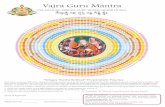 Vajra Guru Mantra - Drukpa · PDF fileVajra Guru Mantra Each colour ... follow the sequence of recita on as belowmen oned (all pages are in reference to the third edi on of “A Rosary