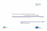 Financiación mediante Project Finance: La experiencia de  · PDF file• Responsabilidad civil Operación