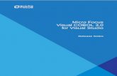 for Visual Studio Visual COBOL 3.0 Micro Focus · PDF fileMicro Focus Visual COBOL 3.0 for Visual Studio Release Notes These release notes contain information that might not appear