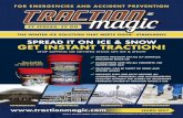 SPREAD IT ON ICE & SNOW GET INSTANT TRACTION! · PDF fileSPREAD IT ON ICE & SNOW GET INSTANT TRACTION!   LEARN WHY COMMERCIAL INDUSTRIAL MUNICIPAL GOVERNMENT ... Magic