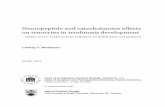 Neuropeptide and catecholamine effects on tenocytes in ...619908/FULLTEXT01.pdf · Neuropeptide and catecholamine effects on tenocytes in ... Neuropeptide and catecholamine effects