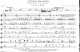 STAR WARS - Hear and Now Audiohearandnowaudio.com/NVSMmusic/StarWarsSuite/StarWars-vln-1.pdf · STAR WARS Suite for Orchestra 1. Main Title VIOLIN 1 Maestoso poco rall. (8va)----