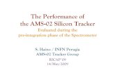The Performance of the AMS 02 Silicon Trackerricap09.roma2.infn.it/slides/Haino_AMS_RICAP09r.pdf · The Performance of the AMS-02 Silicon Tracker Evaluated during the pre-integration