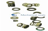 Mechanical seals - RAEM · PDF fileMechanical seals. Seals 7 MG1 ... seal with independent rotation with silicon – silicon rings and viton gasket suitable to be mounted on pump KSB