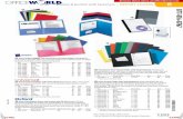BLEED TRIM pocket & pocket with fasteners 1393 1381 R ... · PDF fileID No. Cover Color Sheet Size Qty. Unit Price ... 5 AVE-47986 Light Blue 11 × 81/ 2 25 BX 20.02 ... 14-GR-L-EWL