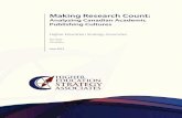 Making Research Count - HigherEdStrategyhigheredstrategy.com/wp-content/uploads/2012/06/2012-Bibliometrics... · Making Research Count: Analyzing Canadian Academic Publishing Cultures
