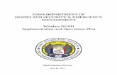 IOWA DEPARTMENT OF HOMELAND SECURITY &  · PDF fileWireless NG911 Implementation and Operations Plan IOWA DEPARTMENT OF HOMELAND SECURITY & EMERGENCY MANAGEMENT Mark