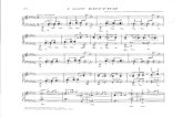 · PDF fileVery marked © 1930 New World Music corp., USA Warner Chappell Music Ltd., London WI Y 3FA GOT RHYTHM Music and Lyrics by GEORGE GERSHWIN and IRA GERSHWIN